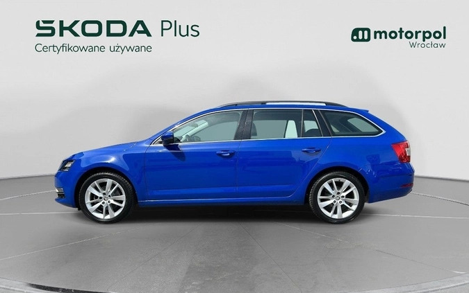 Skoda Octavia cena 74900 przebieg: 92844, rok produkcji 2020 z Górzno małe 781